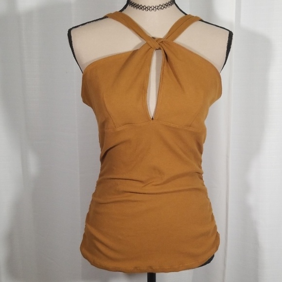 Free People Tops - Free People movement crossed straps top. Size L